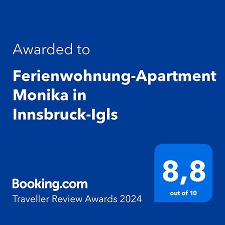 Ferienwohnung-Apartment Monika In Innsbruck-Igls Exterior foto