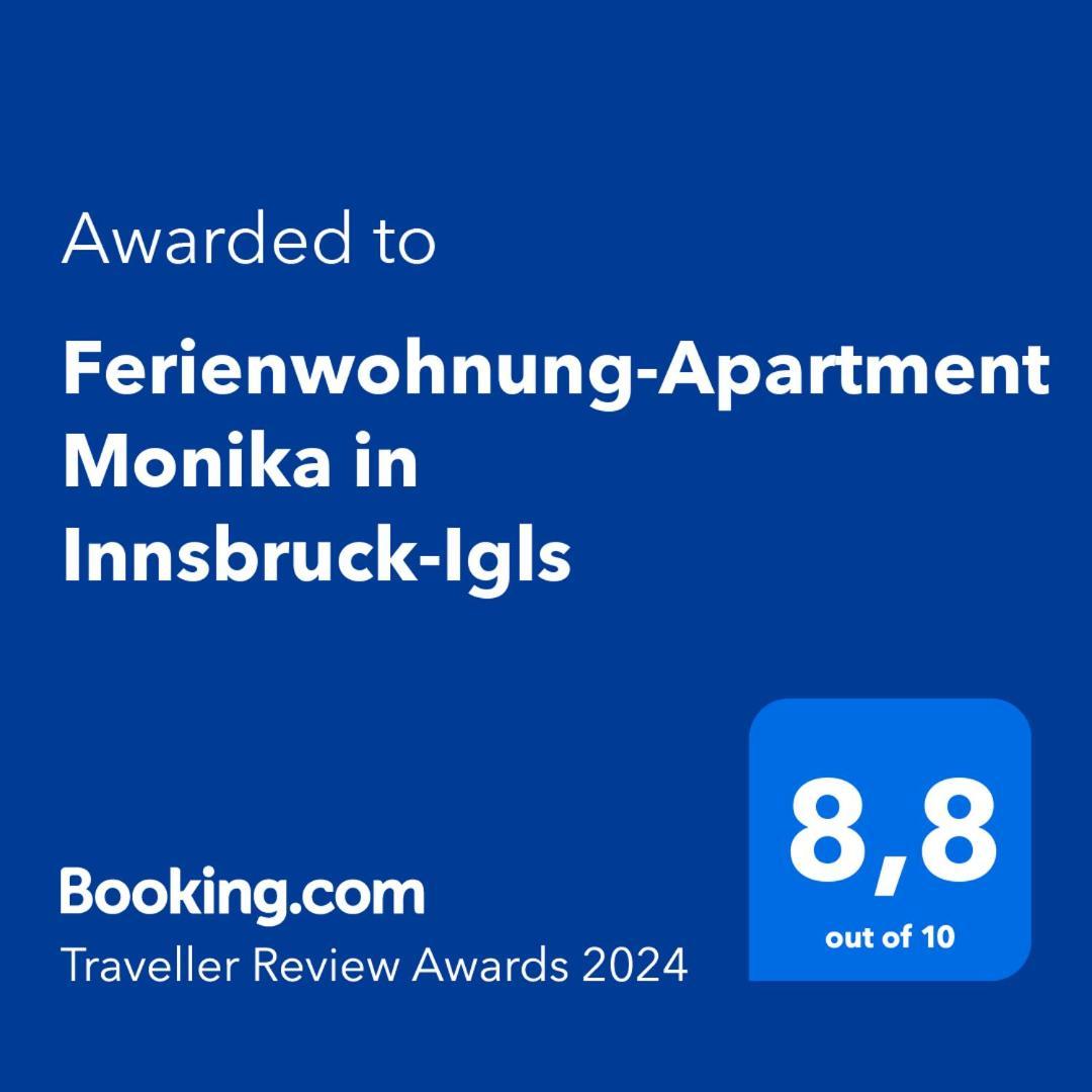 Ferienwohnung-Apartment Monika In Innsbruck-Igls Exterior foto